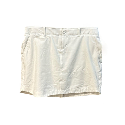 White Skirt Midi Under Armour, Size 8