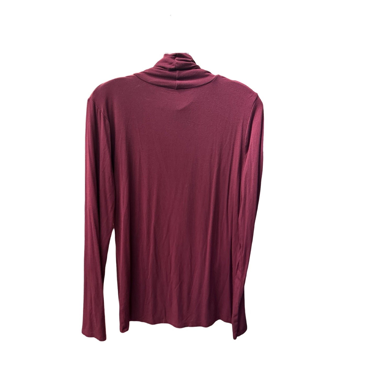 Top Long Sleeve By Zenana Outfitters In Mauve, Size: L