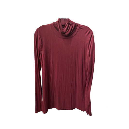 Top Long Sleeve By Zenana Outfitters In Mauve, Size: L