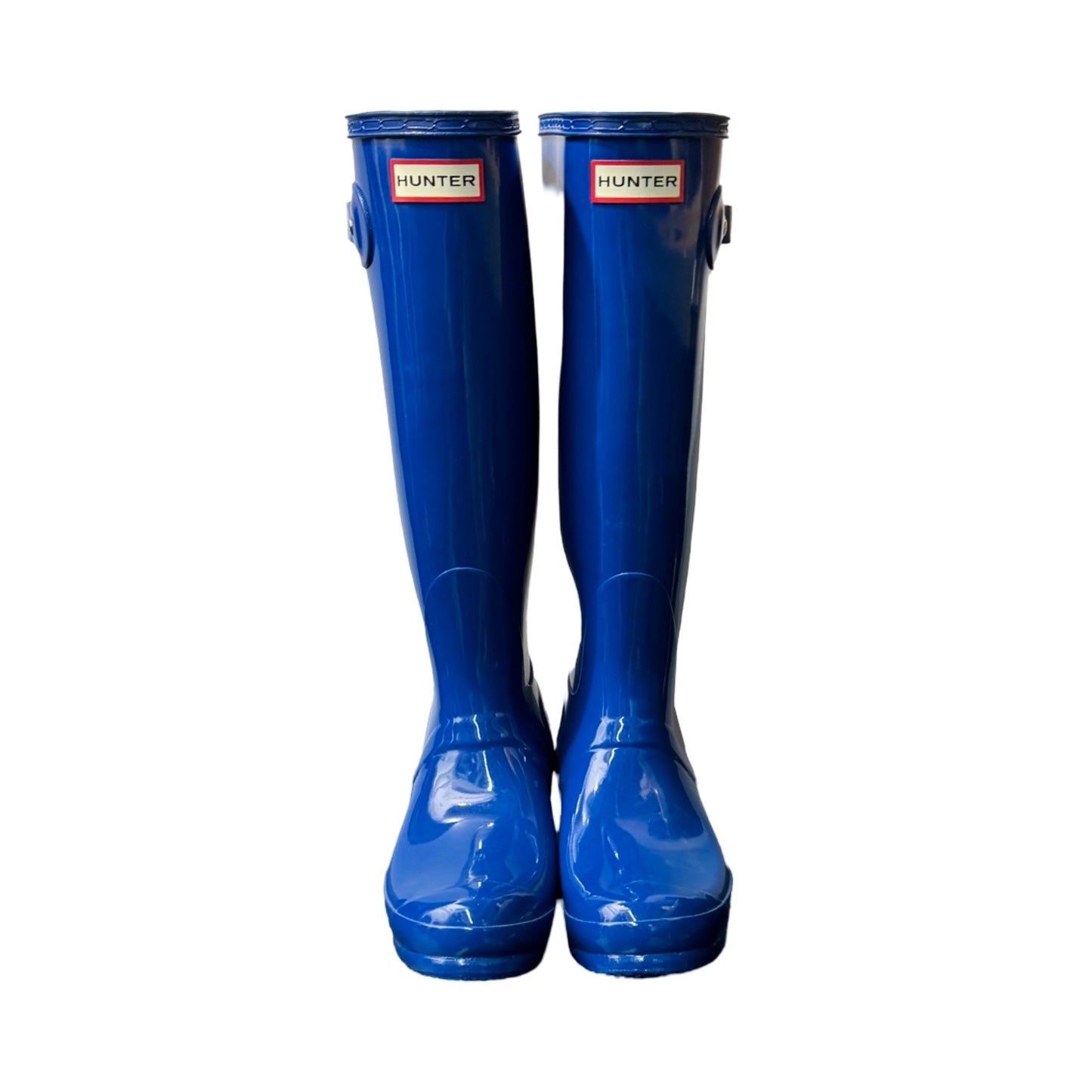 Boots Rain By Hunter In Blue, Size: 7