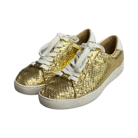 Shoes Sneakers By Michael By Michael Kors In Gold, Size: 6.5