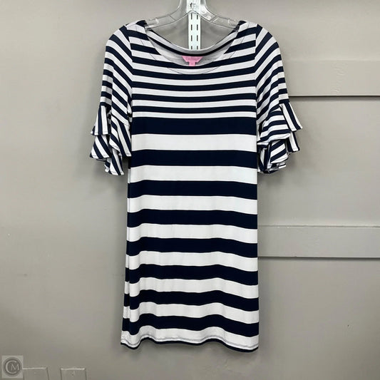 Dress Designer By Lilly Pulitzer In Striped Pattern, Size: Xs