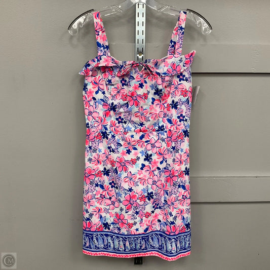 Dress Designer By Lilly Pulitzer In Floral Print, Size: S