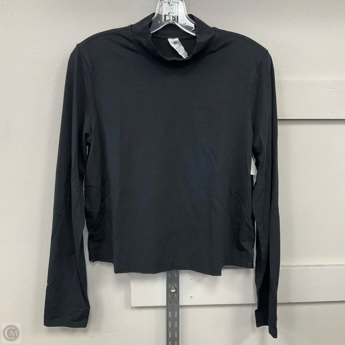 Athletic Sweatshirt Collar By Lululemon In Black, Size: 10