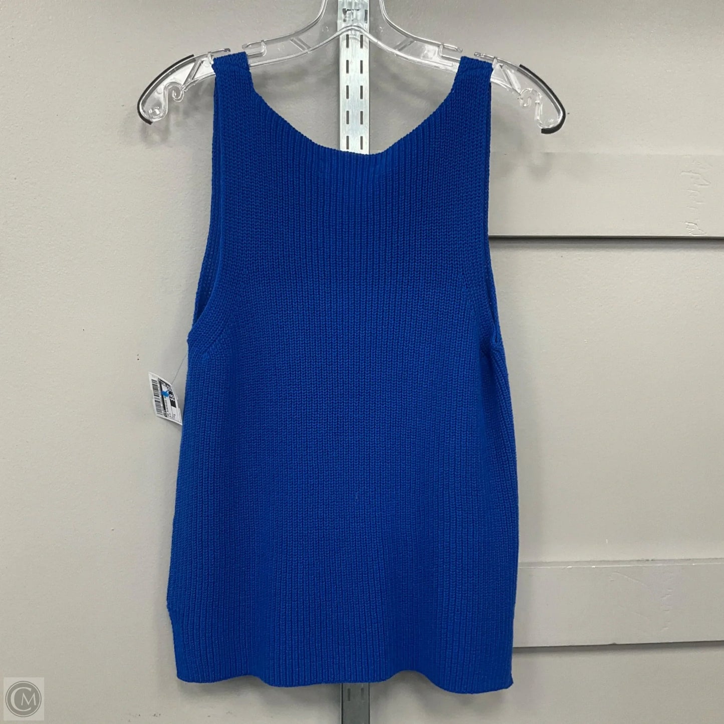 Top Sleeveless Basic By Loft In Blue, Size: S