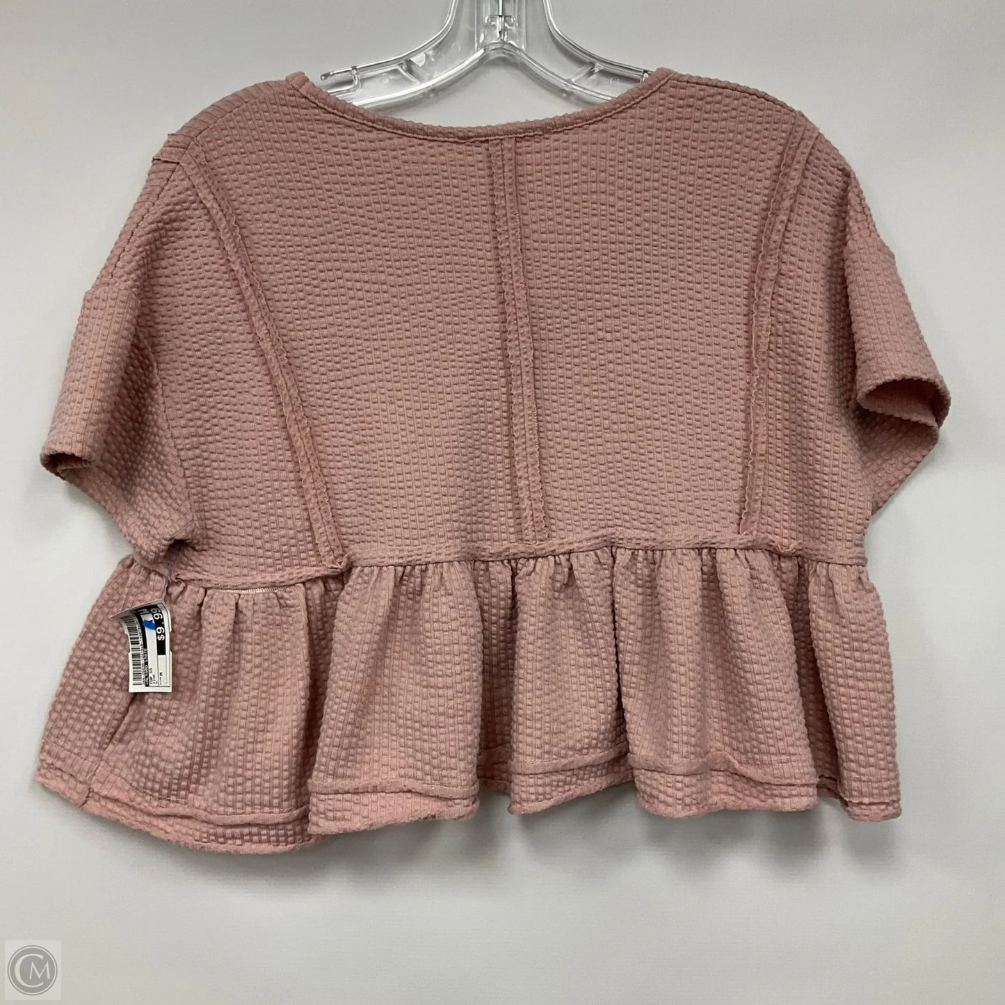 Top Short Sleeve By Altard State In Pink, Size: M