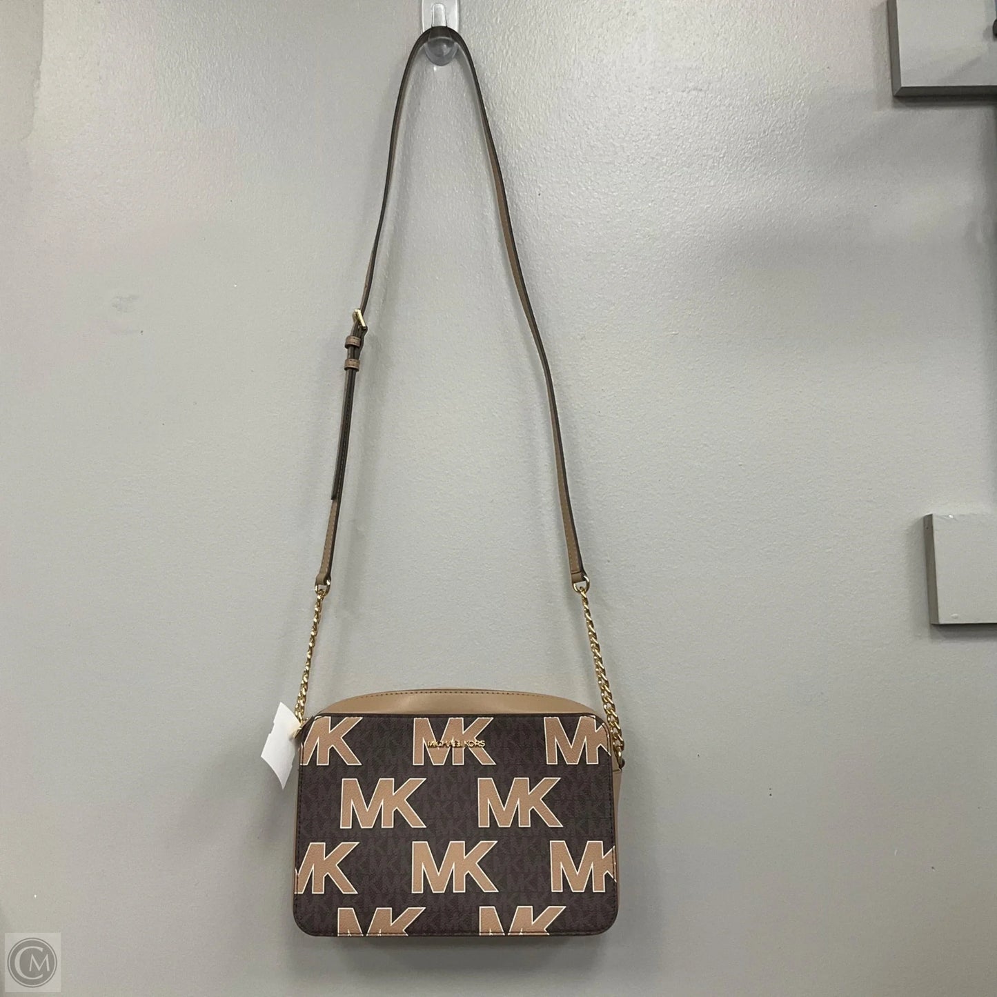 Crossbody Designer By Michael Kors, Size: Medium