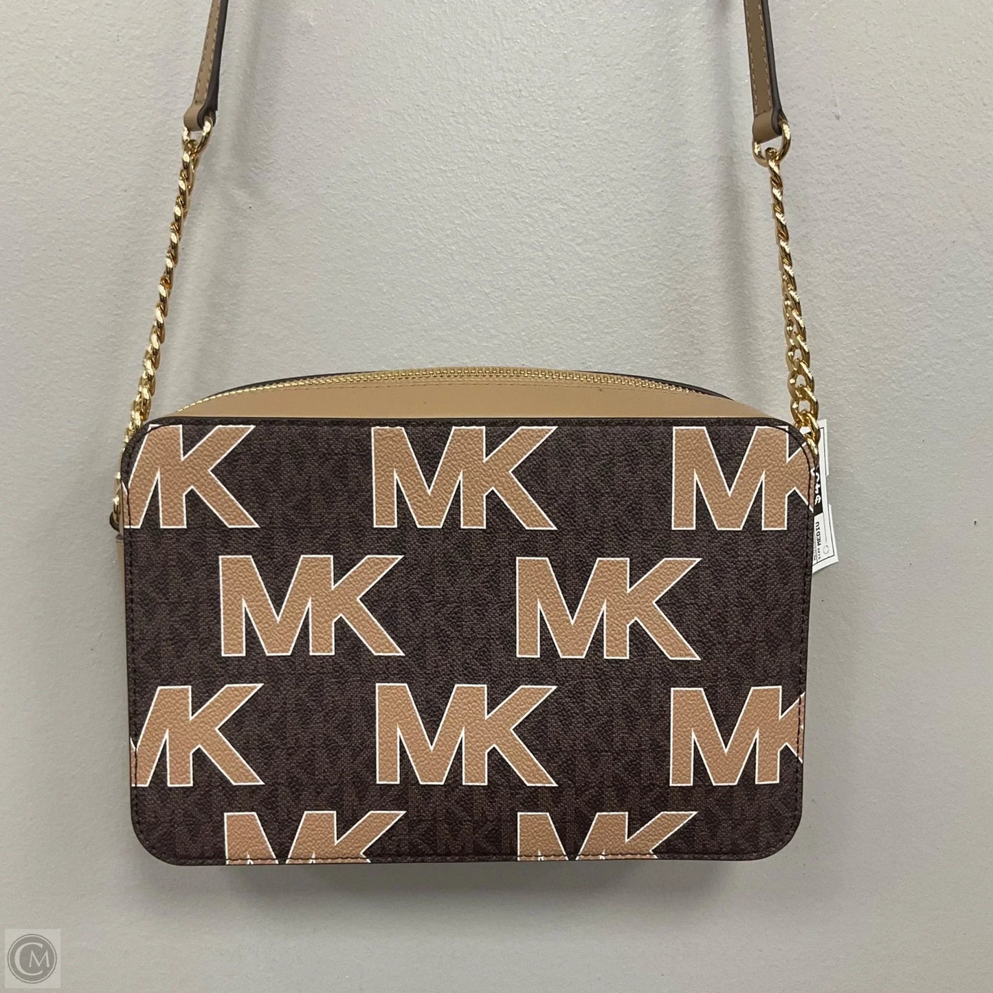 Crossbody Designer By Michael Kors, Size: Medium