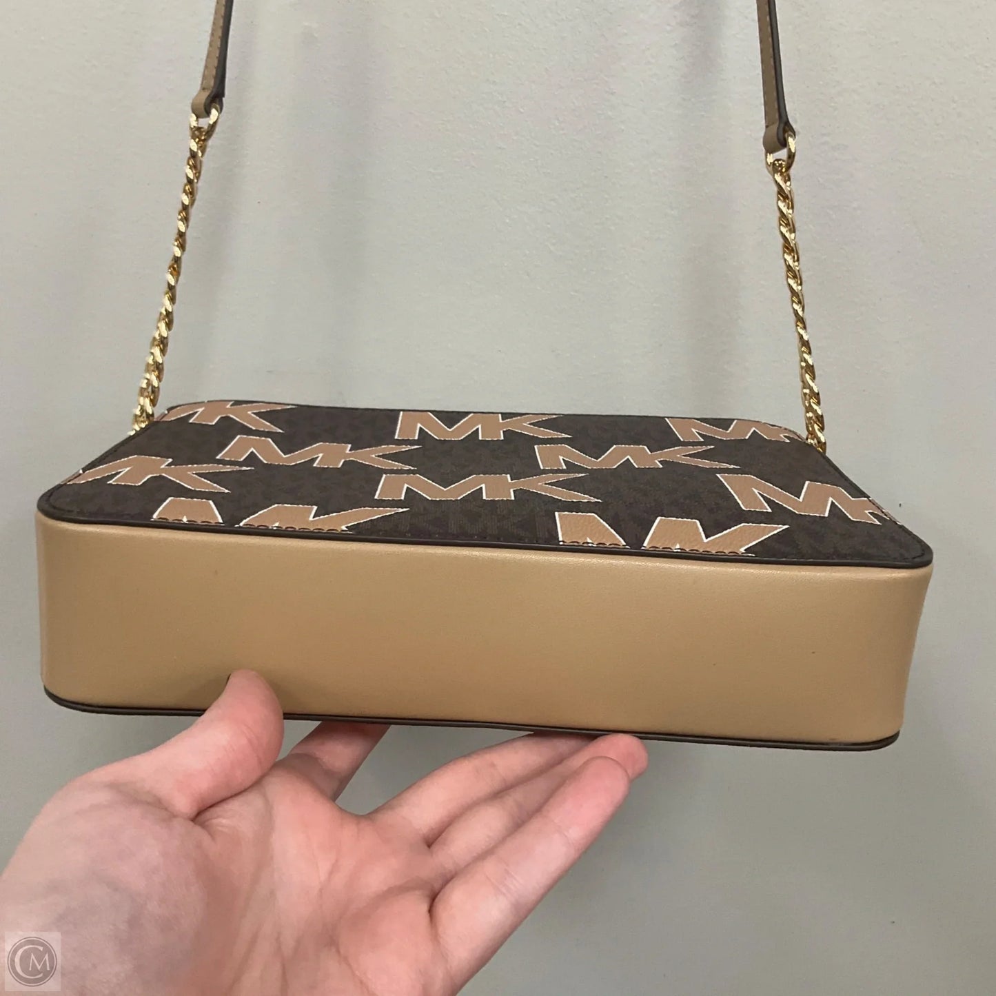 Crossbody Designer By Michael Kors, Size: Medium