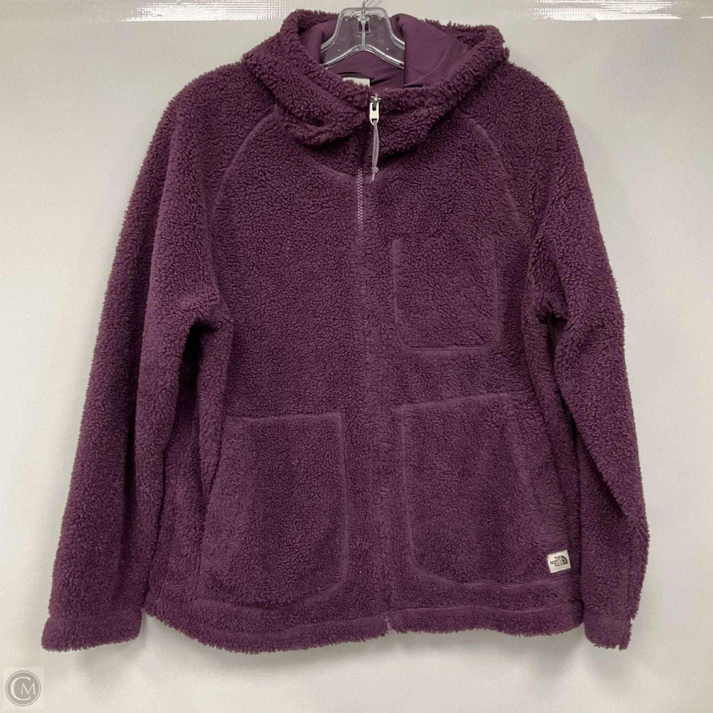 Jacket Faux Fur & Sherpa By The North Face In Purple, Size: M