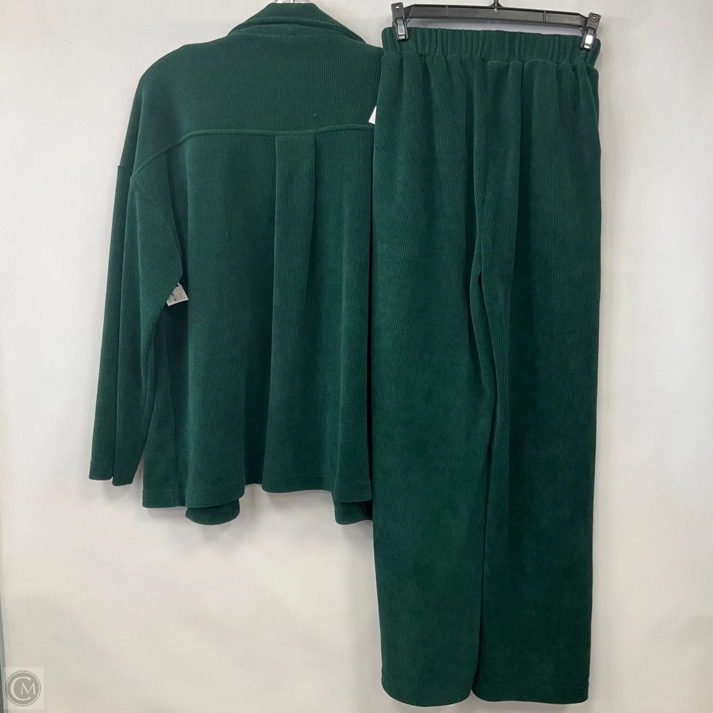 Pants Set 2pc By Very J In Green, Size: S