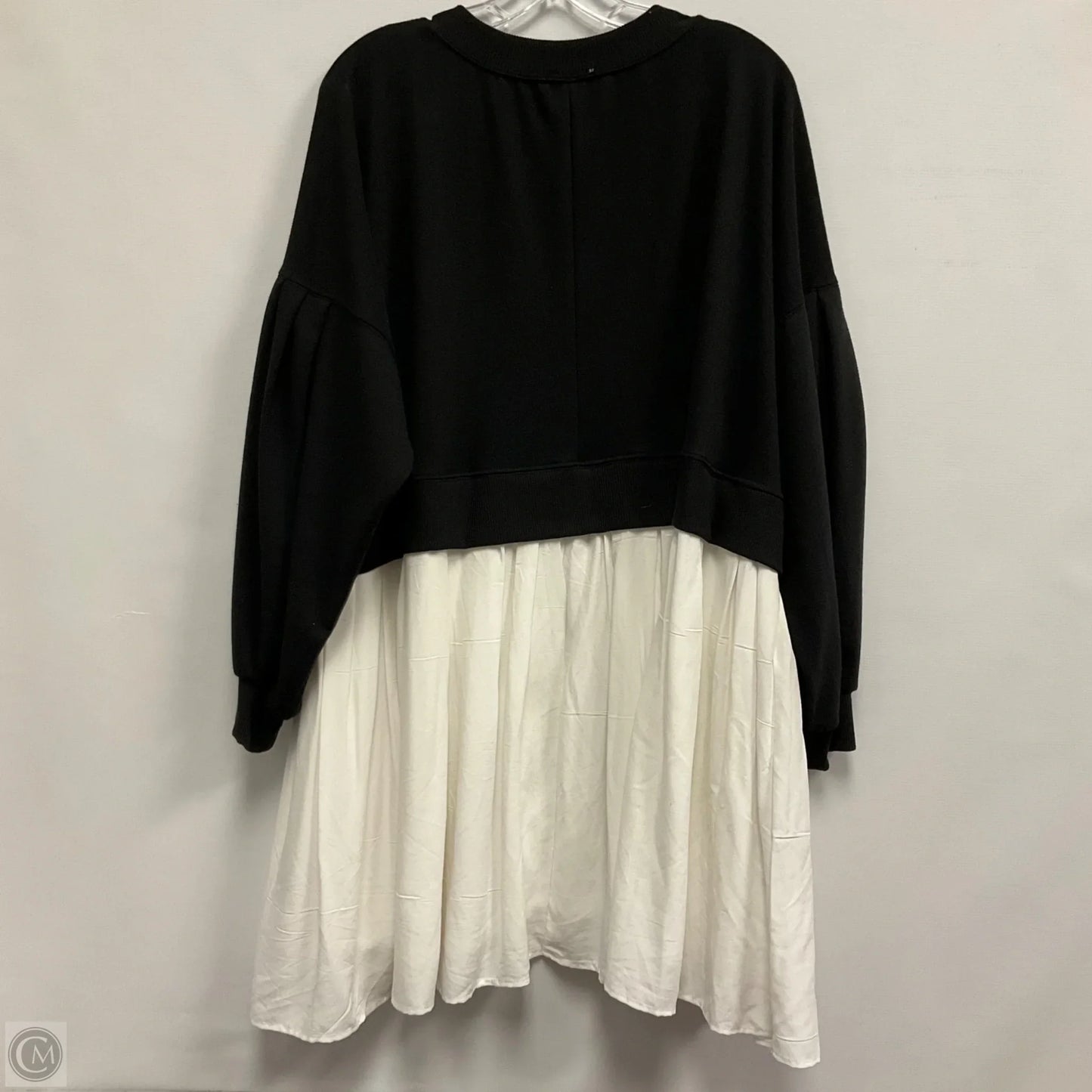 Dress Casual Midi By Arula In Black & White, Size: XL