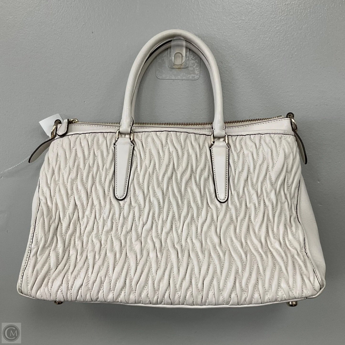 Handbag Designer By Coach, Size: Medium