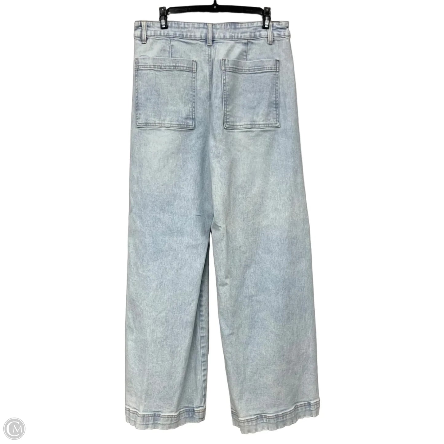 Jeans Flared By Z Supply In Blue Denim, Size: 10