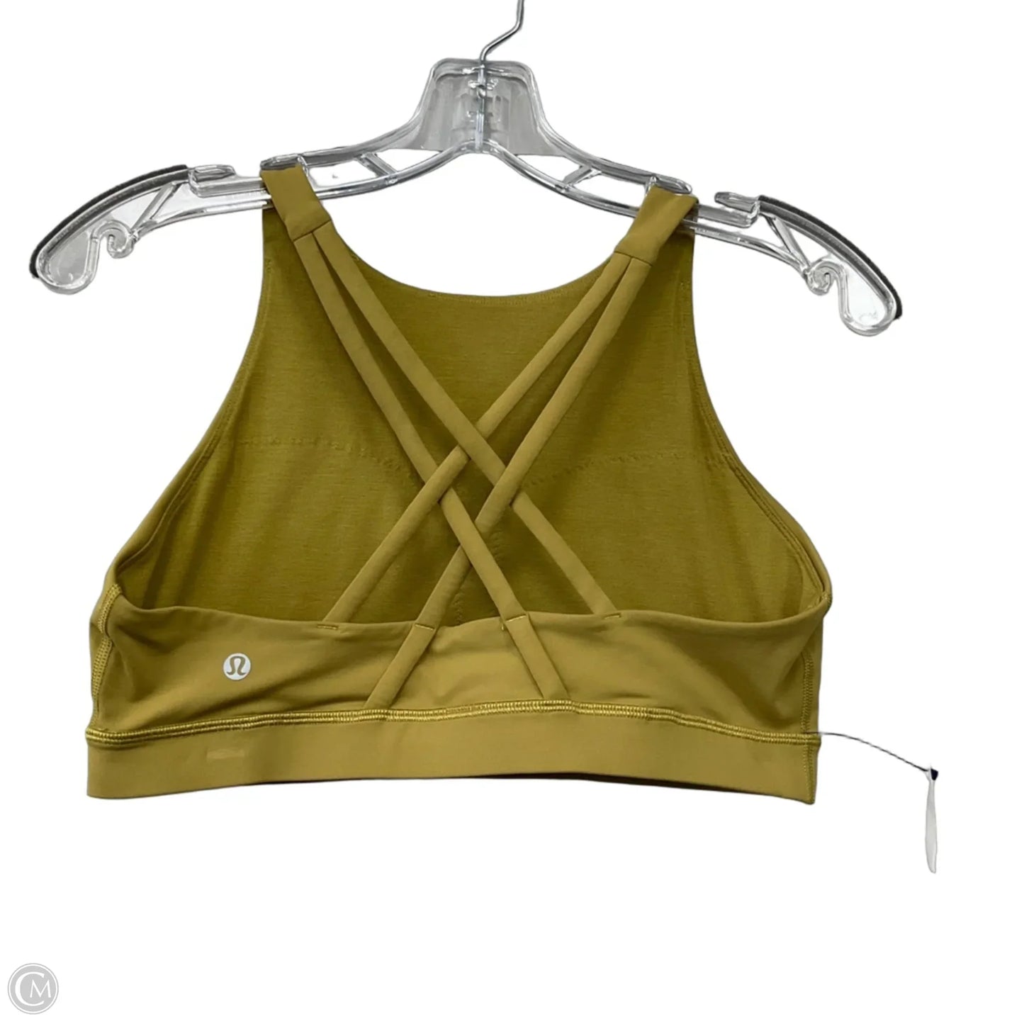 Athletic Bra By Lululemon In Green, Size: 10