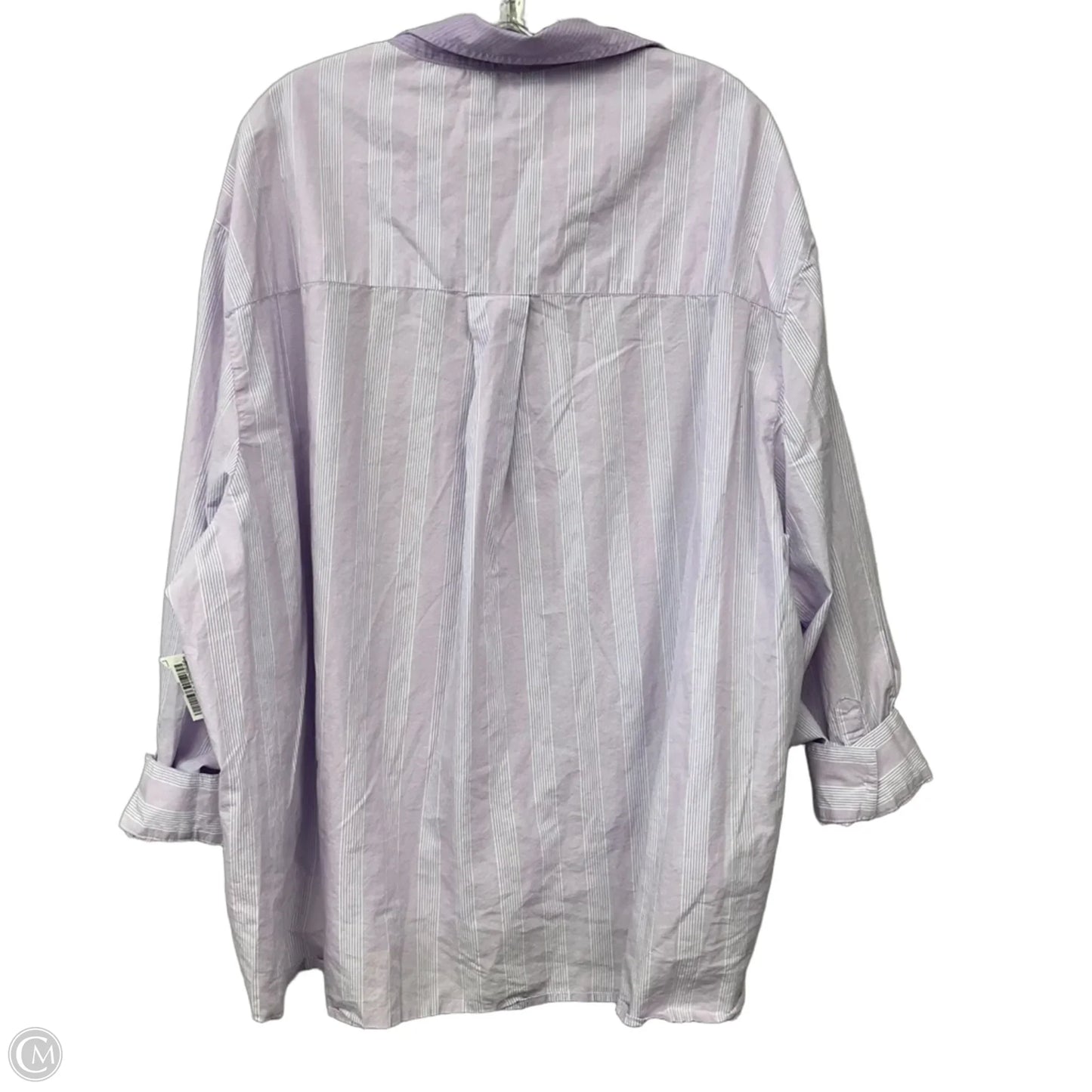 Top Long Sleeve By Aerie In Purple, Size: Xl