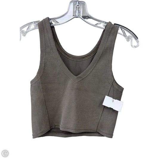 Athletic Tank Top By Lululemon In Brown, Size: 4