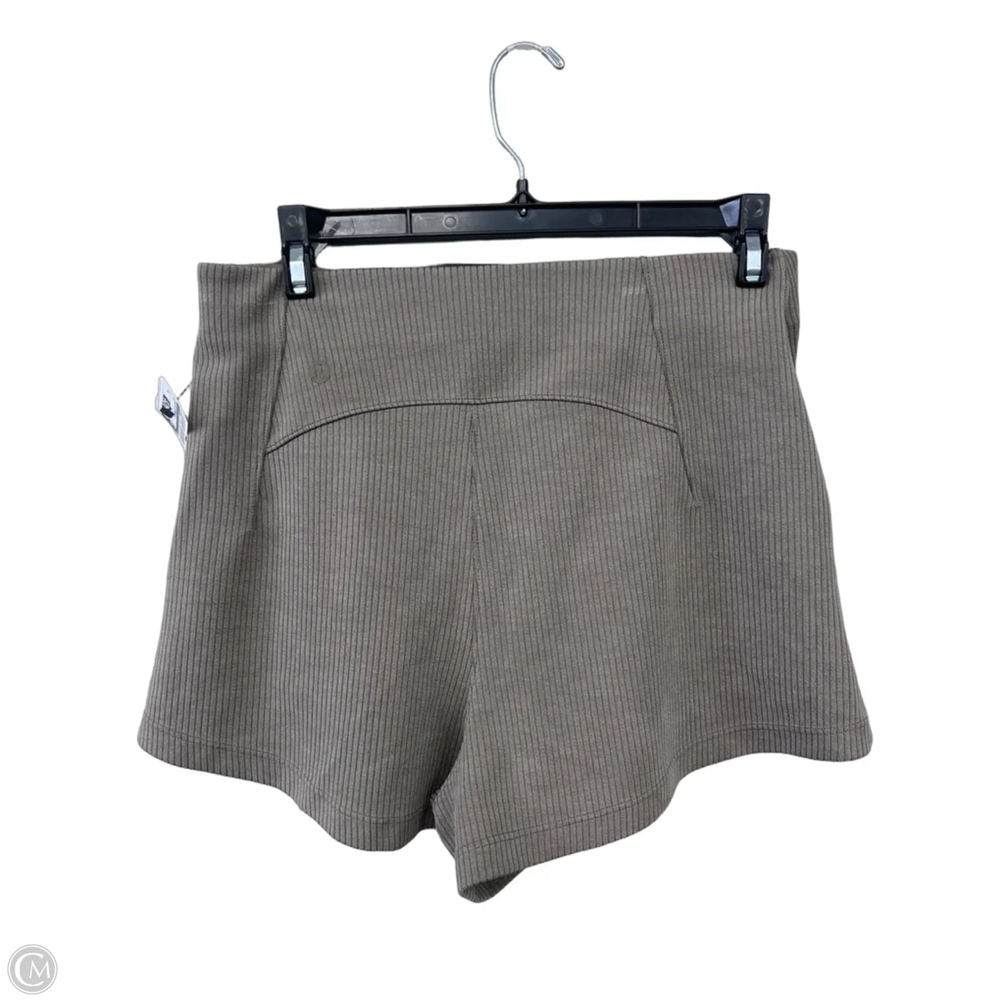 Athletic Shorts By Lululemon In Brown, Size: 6