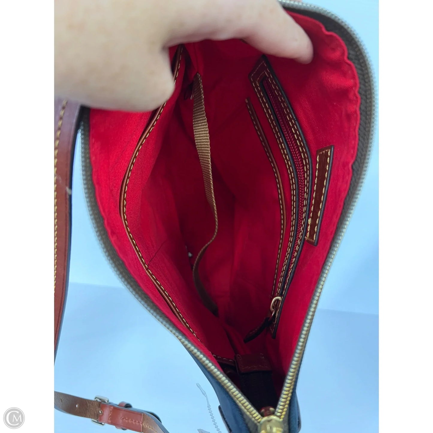 Crossbody Designer By Dooney And Bourke, Size: Medium