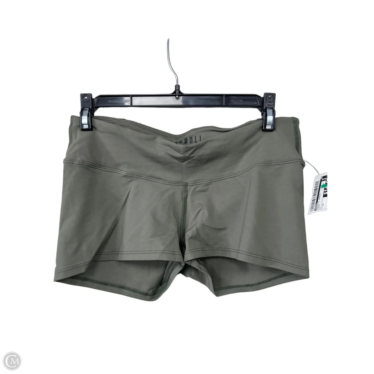 Athletic Shorts By Nobull In Green, Size: M