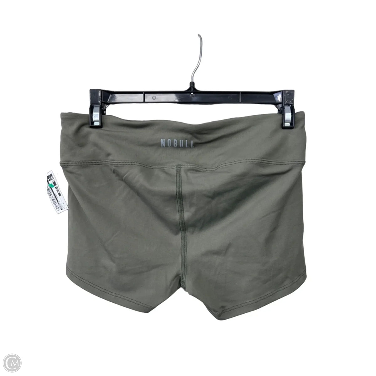 Athletic Shorts By Nobull In Green, Size: M