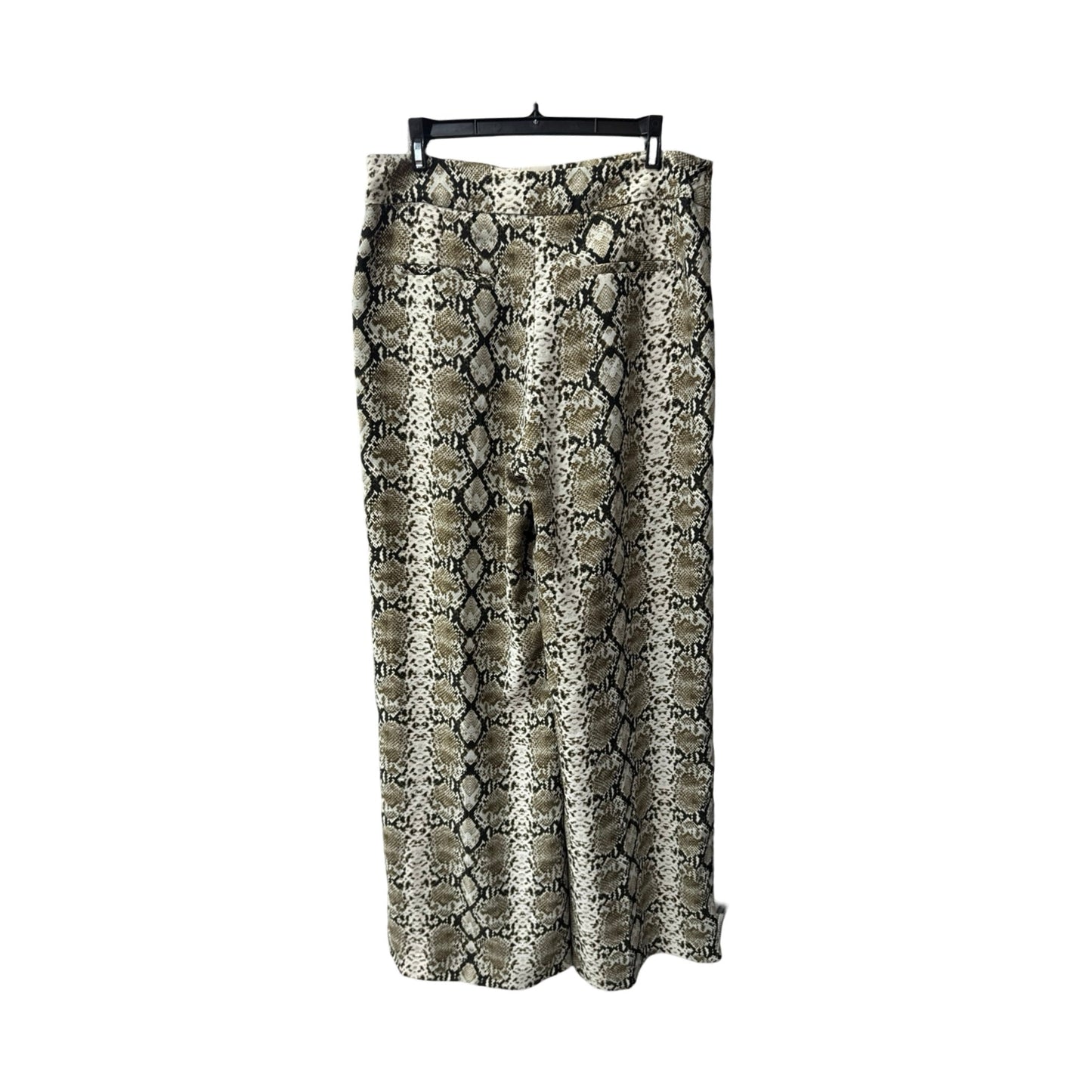 Pants Linen By Banana Republic In Snakeskin Print, Size: 10