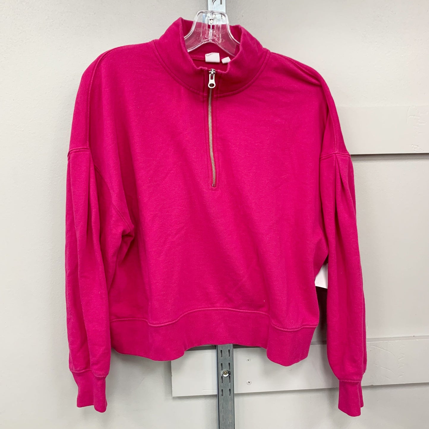 Sweatshirt Collar By Gap In Pink, Size: M