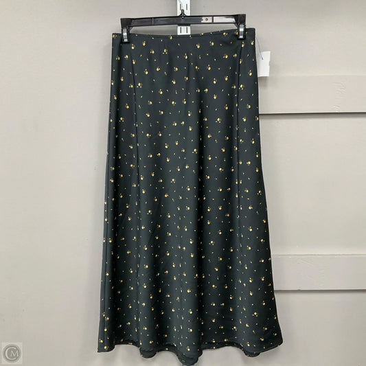 Skirt Midi By Abercrombie And Fitch In Floral Print, Size: M