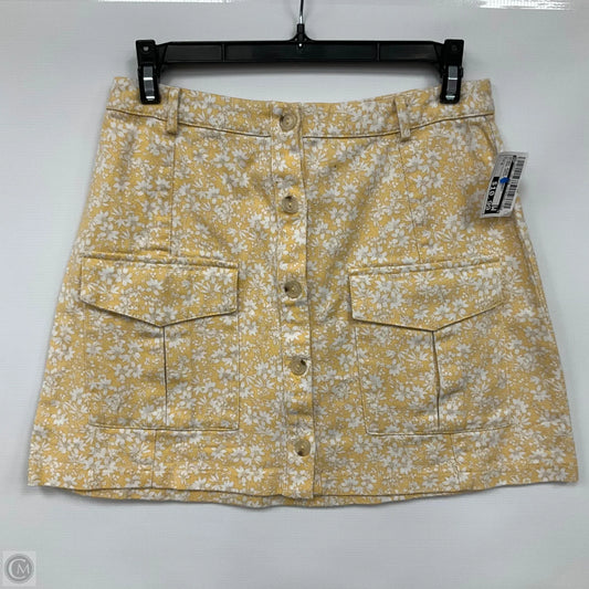 Skirt Mini & Short By Bp In Floral Print, Size: S