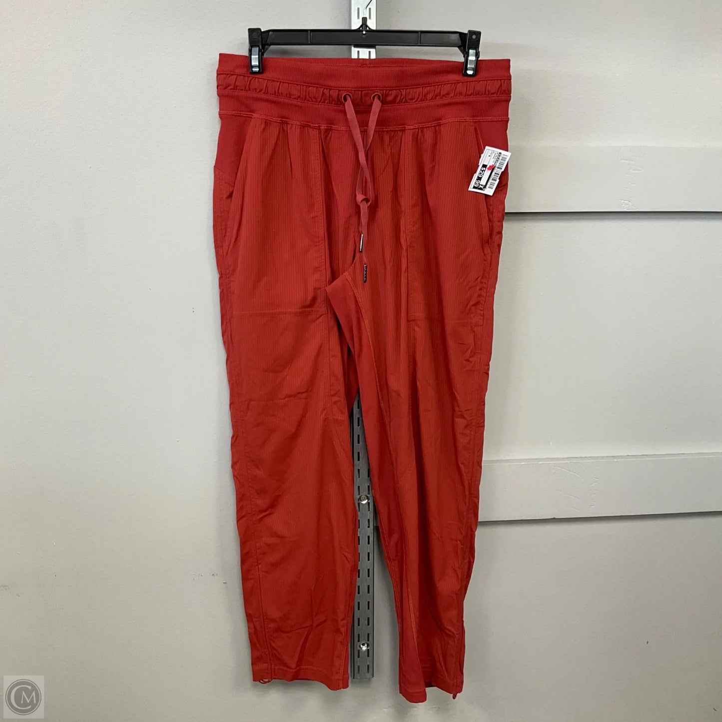 Athletic Pants By Lululemon In Orange, Size: 6