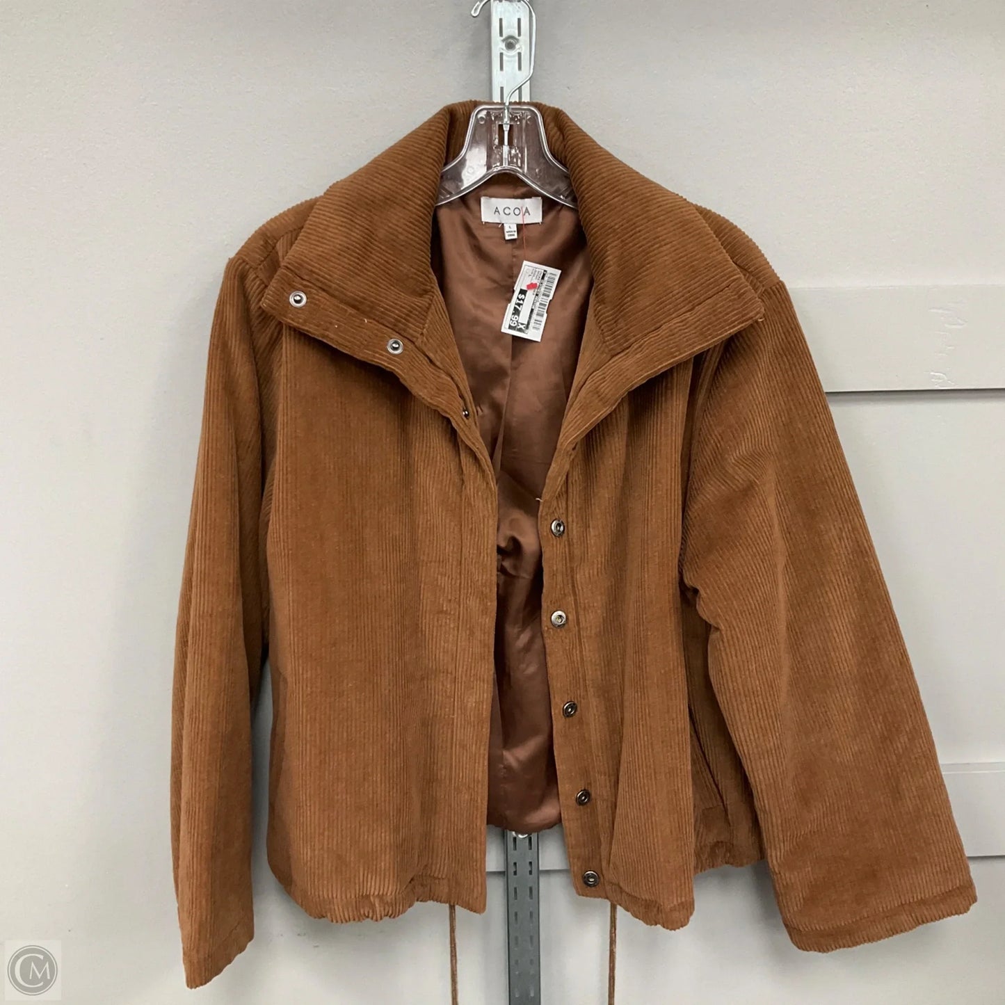 Jacket Other By Clothes Mentor In Brown, Size: L