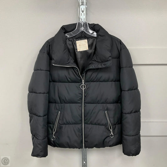 Coat Puffer & Quilted By Altard State In Black, Size: L