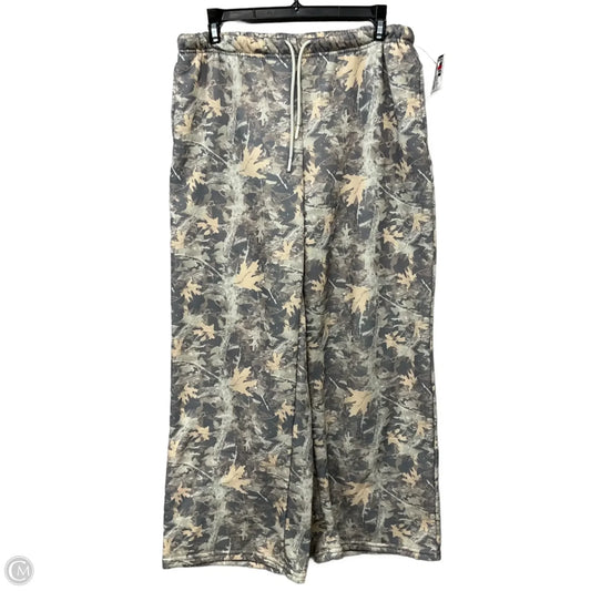 Pants Lounge By Sunday Retreat In Camouflage Print, Size: M
