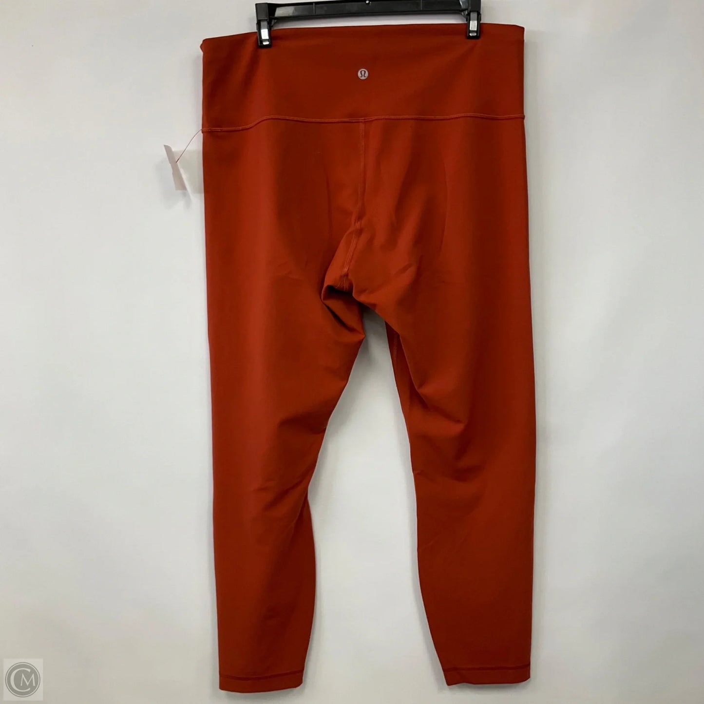 Athletic Leggings By Lululemon In Orange, Size: 16