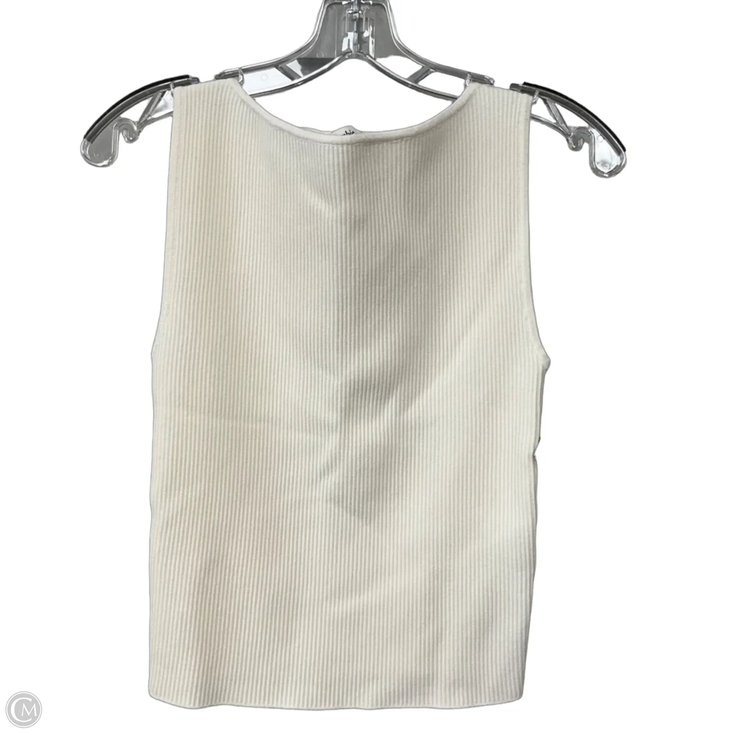 Top Sleeveless By Abercrombie And Fitch In Cream, Size: S