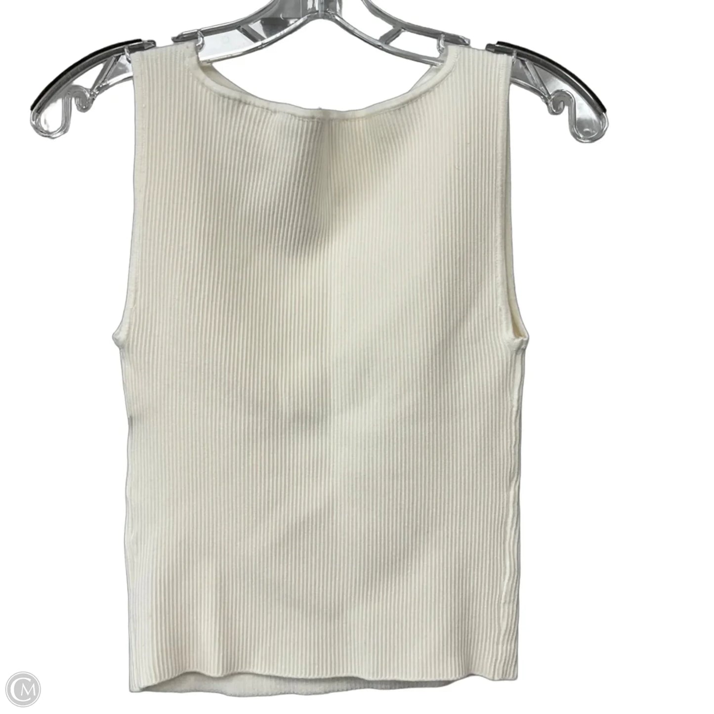Top Sleeveless By Abercrombie And Fitch In Cream, Size: S