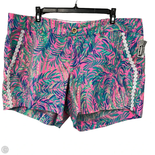 Shorts Designer By Lilly Pulitzer In Multi-colored, Size: 16