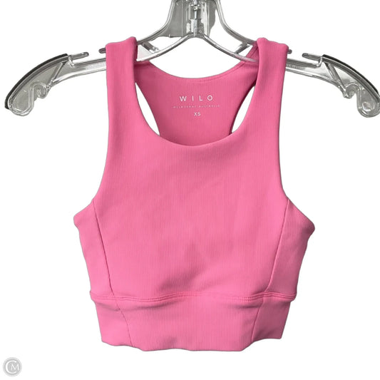 Athletic Tank Top By Wilo In Pink, Size: Xs