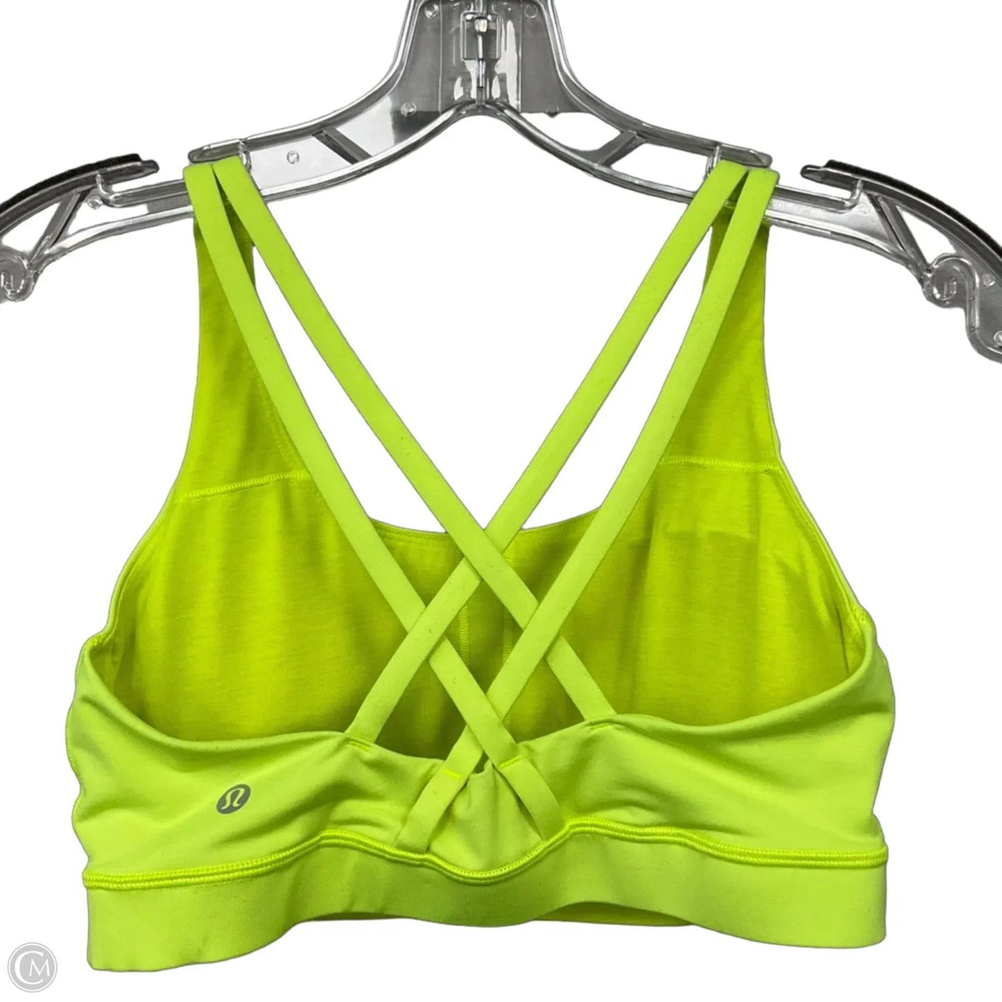 Athletic Bra By Lululemon In Yellow, Size: 8