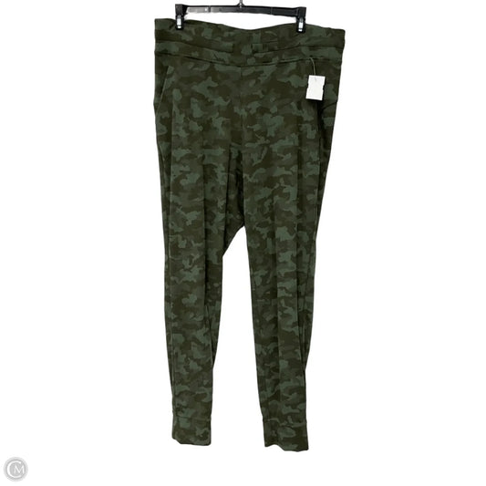 Pants Joggers By Lululemon In Camouflage Print, Size: 12