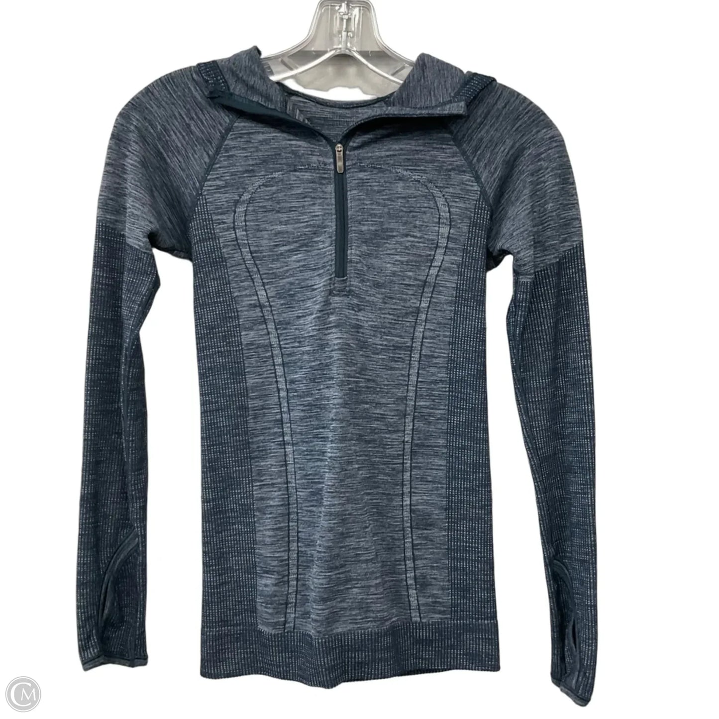 Athletic Jacket By Lululemon In Blue, Size: S