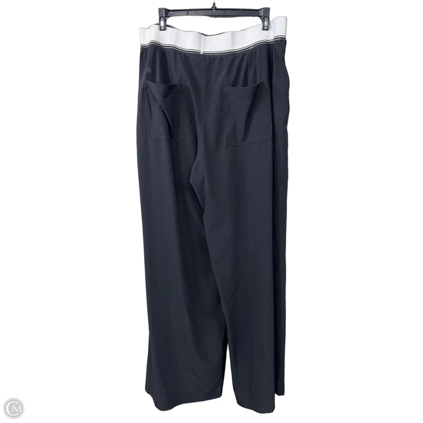Athletic Pants By Lululemon In Black, Size: Xl