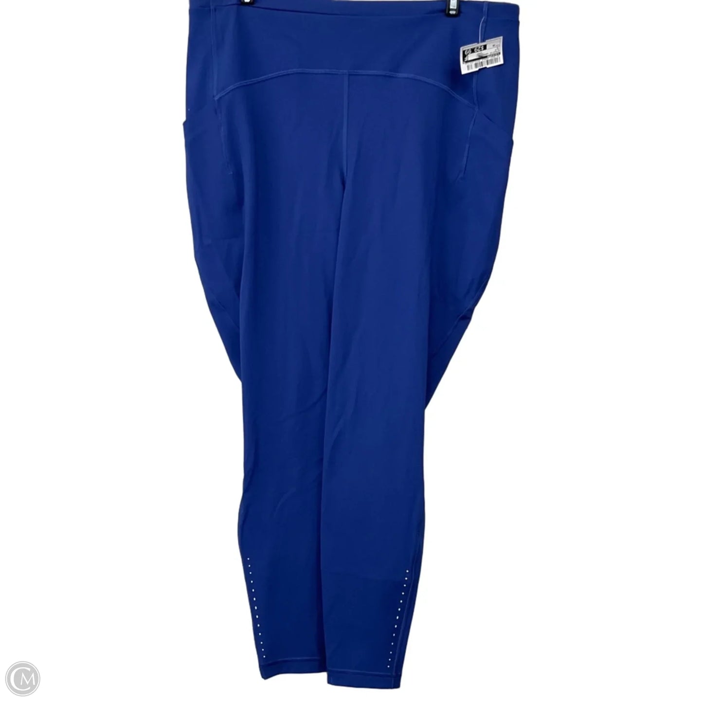 Athletic Leggings By Lululemon In Blue, Size: 16