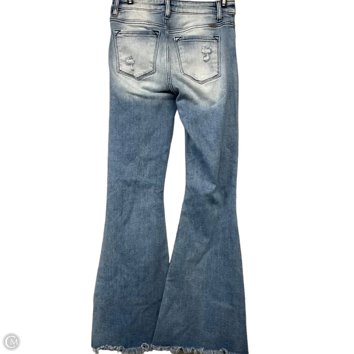 Jeans Boot Cut By Kancan In Blue Denim, Size: 4