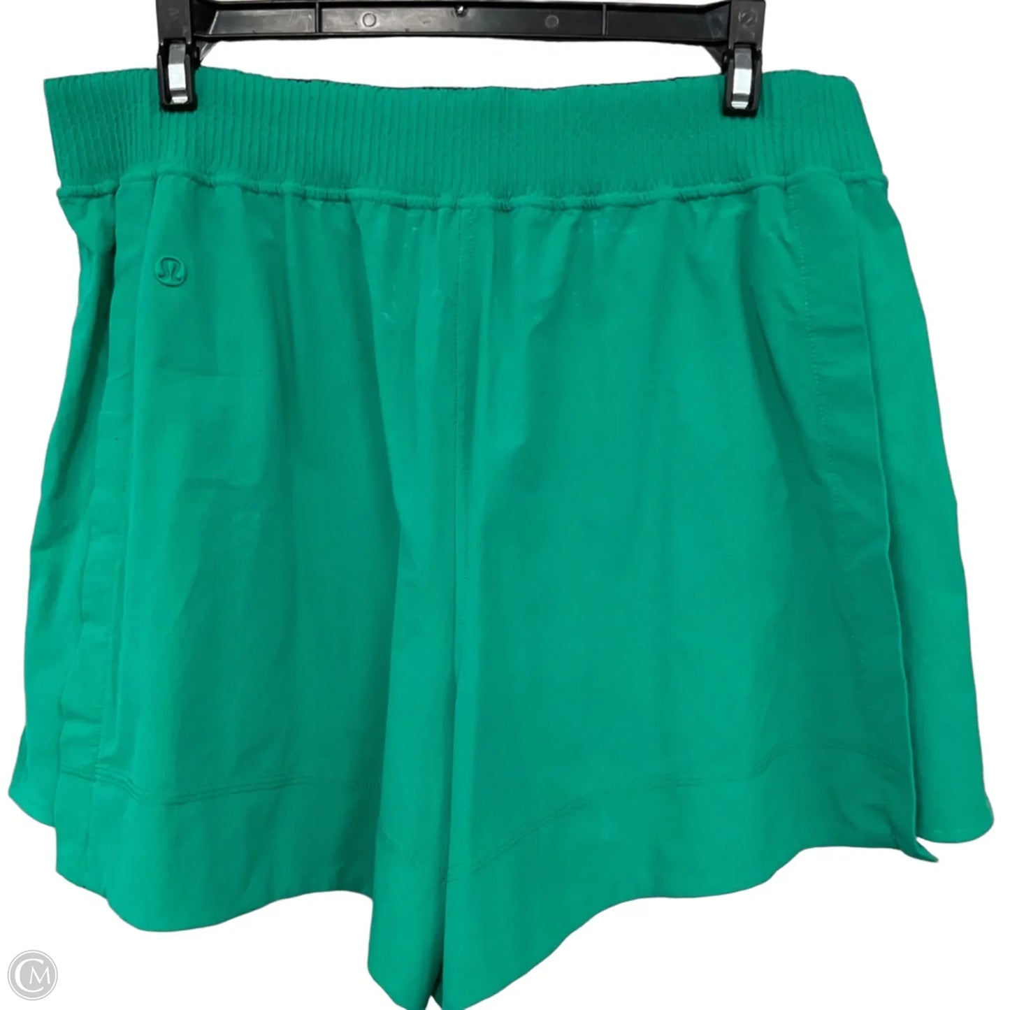 Athletic Shorts By Lululemon In Green, Size: L
