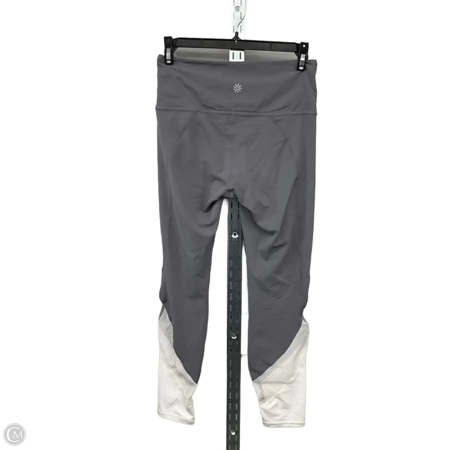 Athletic Leggings By Athleta In Grey, Size: S