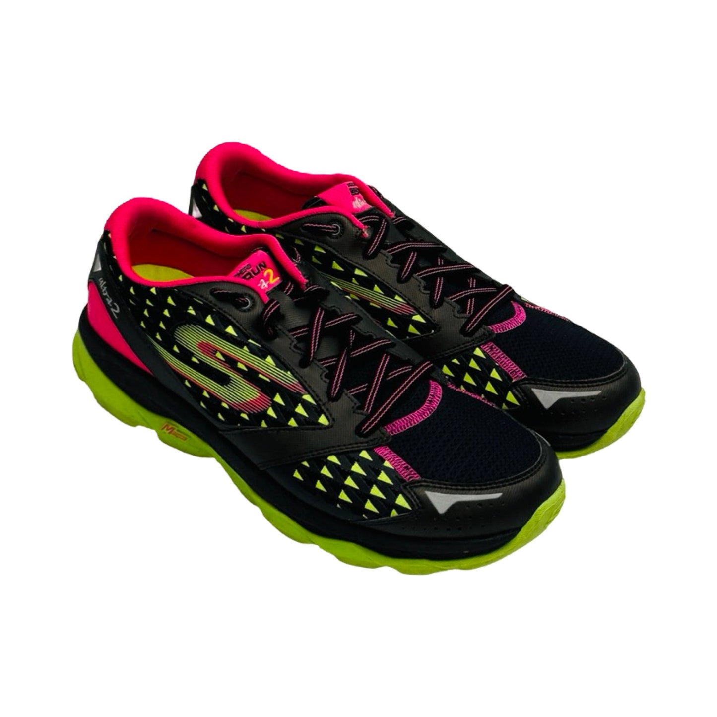 Green & Pink Shoes Athletic By Skechers  Size: 9.5