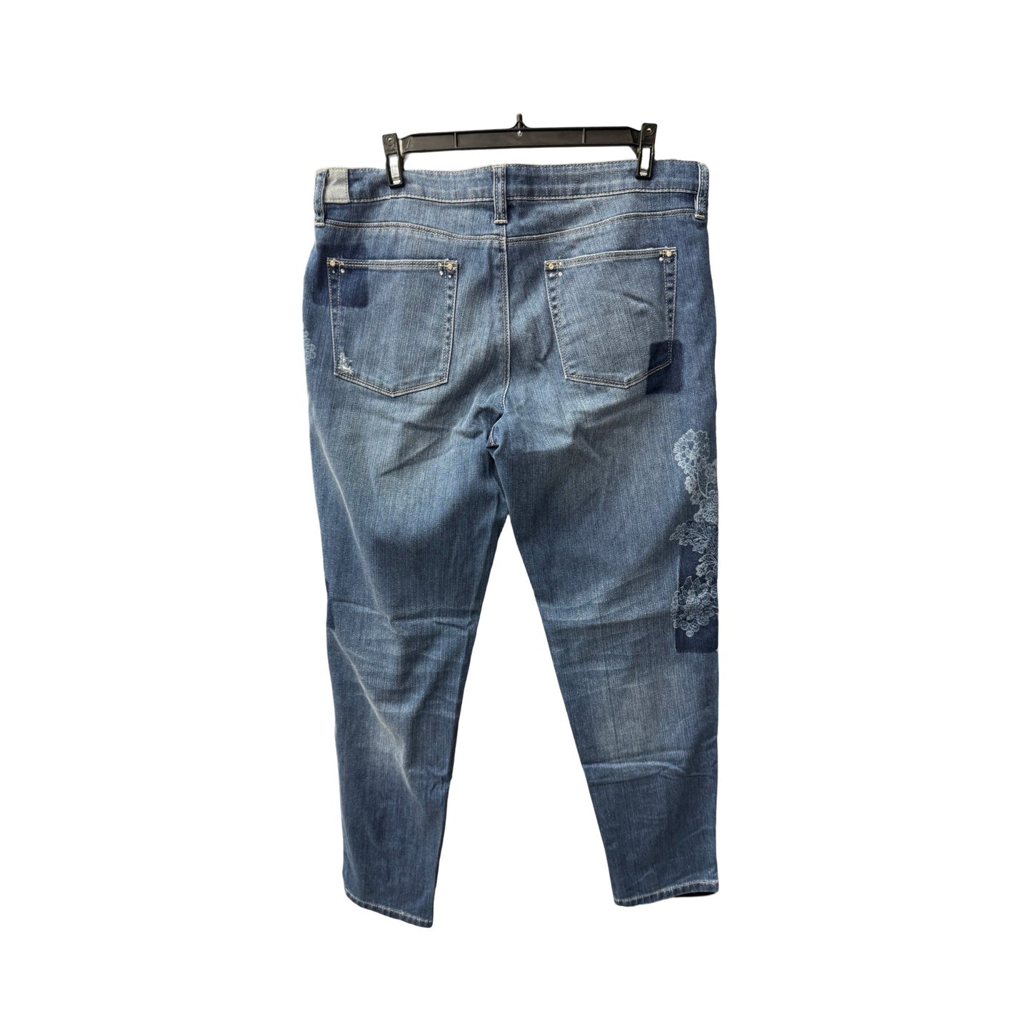 Jeans Skinny By White House Black Market In Blue Denim, Size: 10