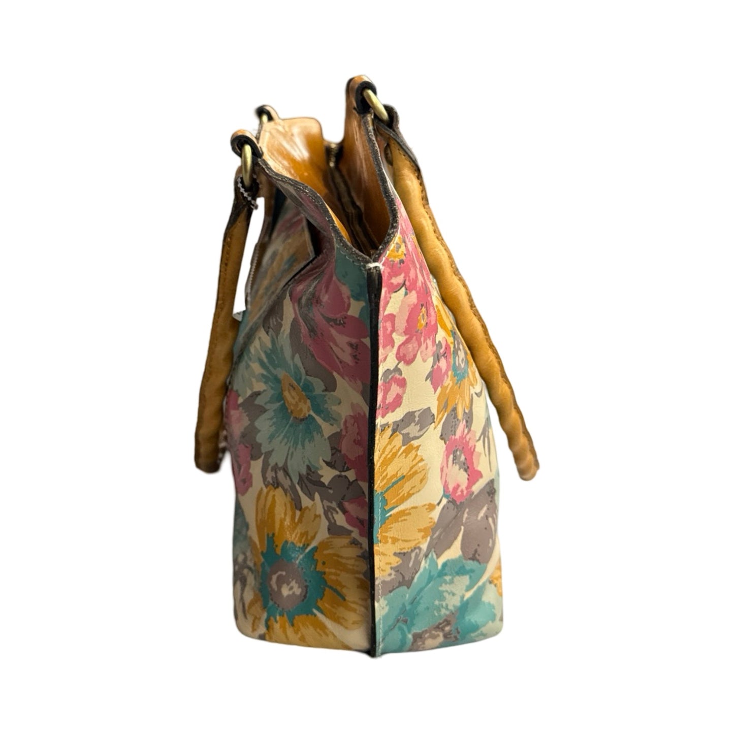 Tote Designer By Patricia Nash in Floral Print, Size: Large