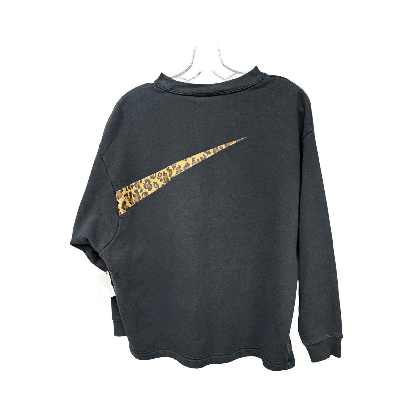 Sweatshirt Crewneck By Nike Apparel In Black, Size: S